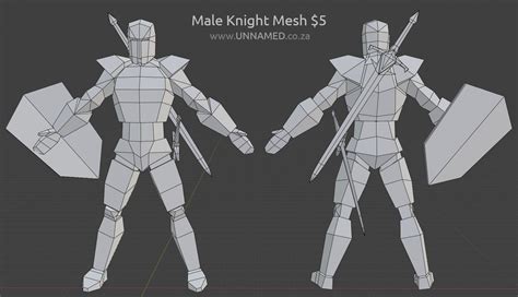 blenderknight vicky|Next 3D Model .